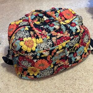 Vera Bradley multi colored floral weekend bag